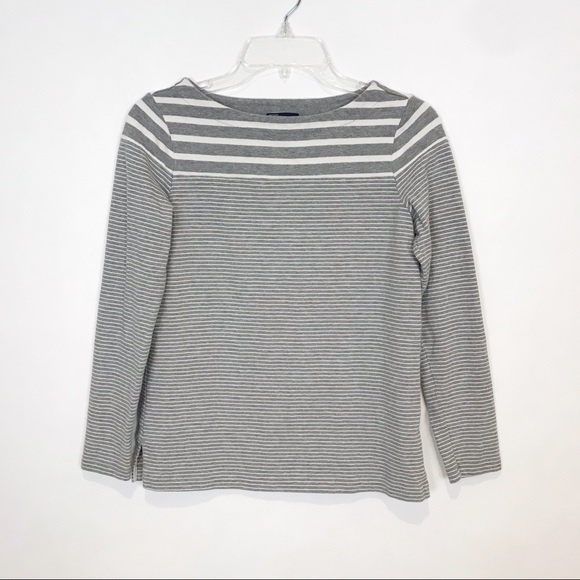 Gap Boat Neck Long Sleeve Striped Sweater B - Picture 1 of 5